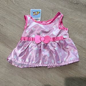 NWT- Hello Kitty build a bear dress